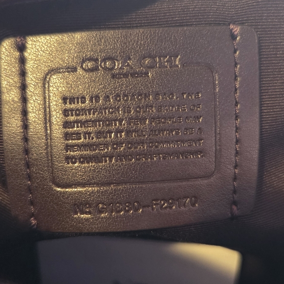 Coach F29170 Mini Sierra Metallic Raspberry Satchel & F29444 Small Wallet - Picture 5 of 9